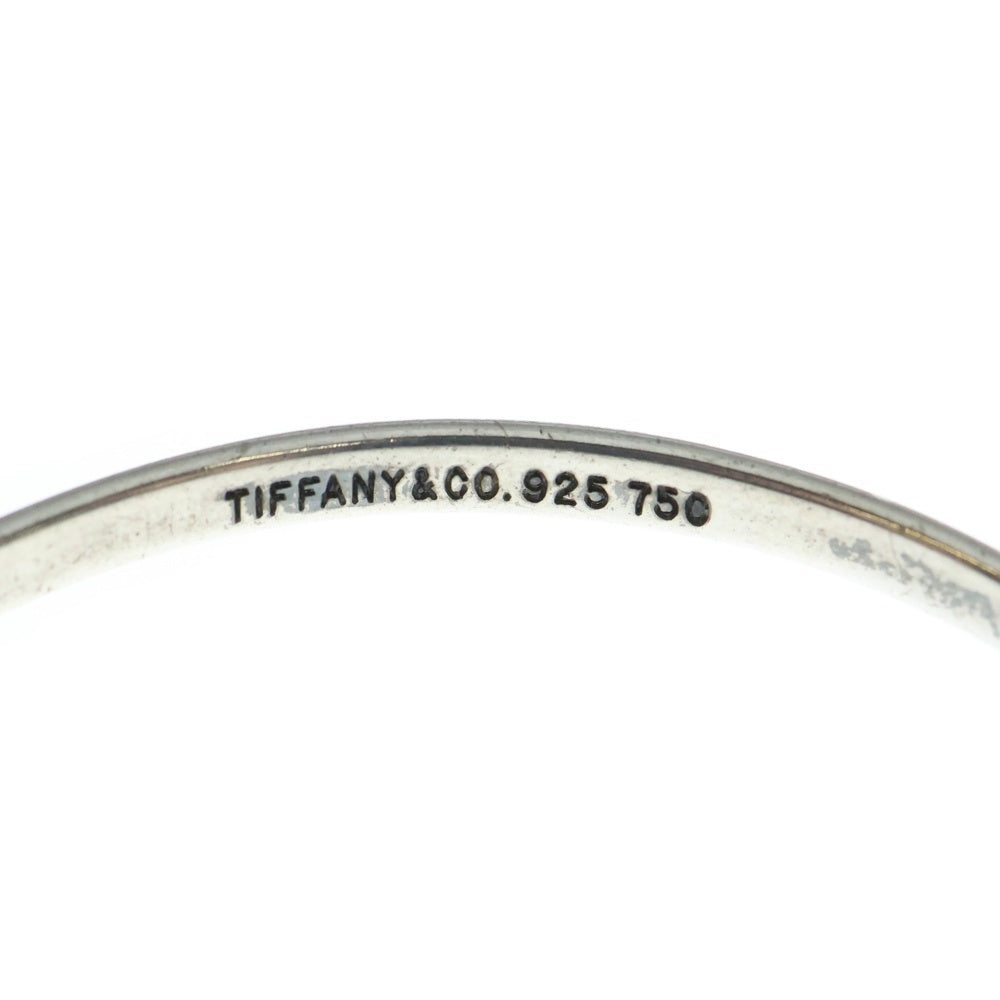 TIFFANY & Co.(ティファニー) フック&アイ バングル 925/750 シルバー/ゴールド レディース