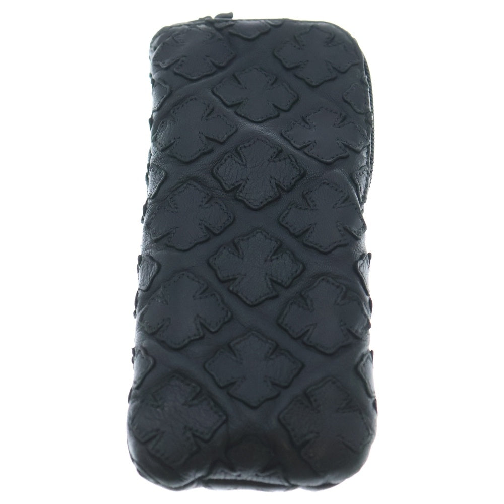 CHROME HEARTS(クロムハーツ) HEY JACK U LATE II ヘイ ジャック ダガー スクエアフレーム クリアレンズ メガネ 眼鏡 アイウェア ブラック