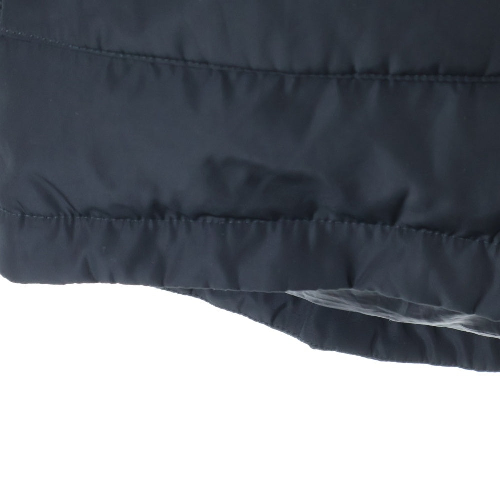 MOOSE KNUCKLES(ムースナックルズ) ロゴプレート ファー フーデッド ジップアップ ダウン ロング ジャケット コート ブラック M-4518