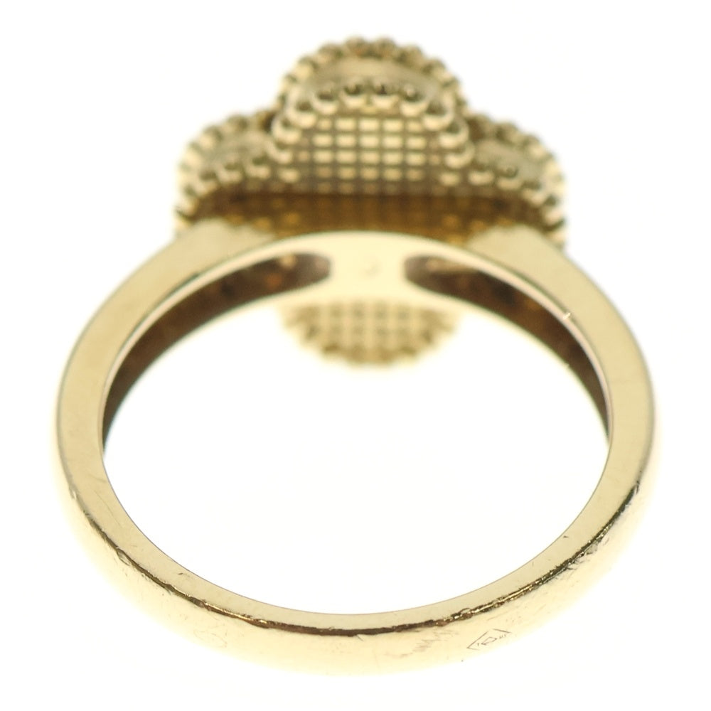 Van Cleef & Arpels(ヴァンクリーフアンドアーペル) ヴィンテージアルハンブラ オニキス 1PD リング Au750 K18 YG イエローゴールド VCARA41056