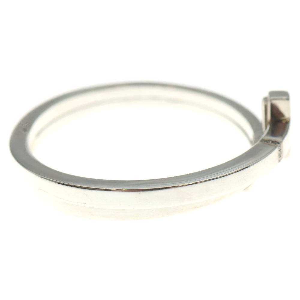 TIFFANY & Co.(ティファニー) Tスクエア バングル ブレスレット ダイヤモンド SV925 シルバー アクセサリー レディース