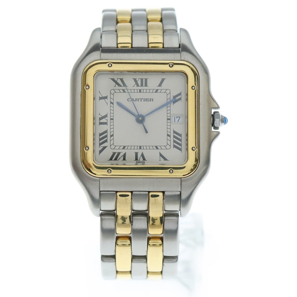 Cartier(カルティエ) パンテール ドゥ カルティエLM 白文字盤 ステンレス イエローゴールド クォーツ SS×YG/QZ 83083442