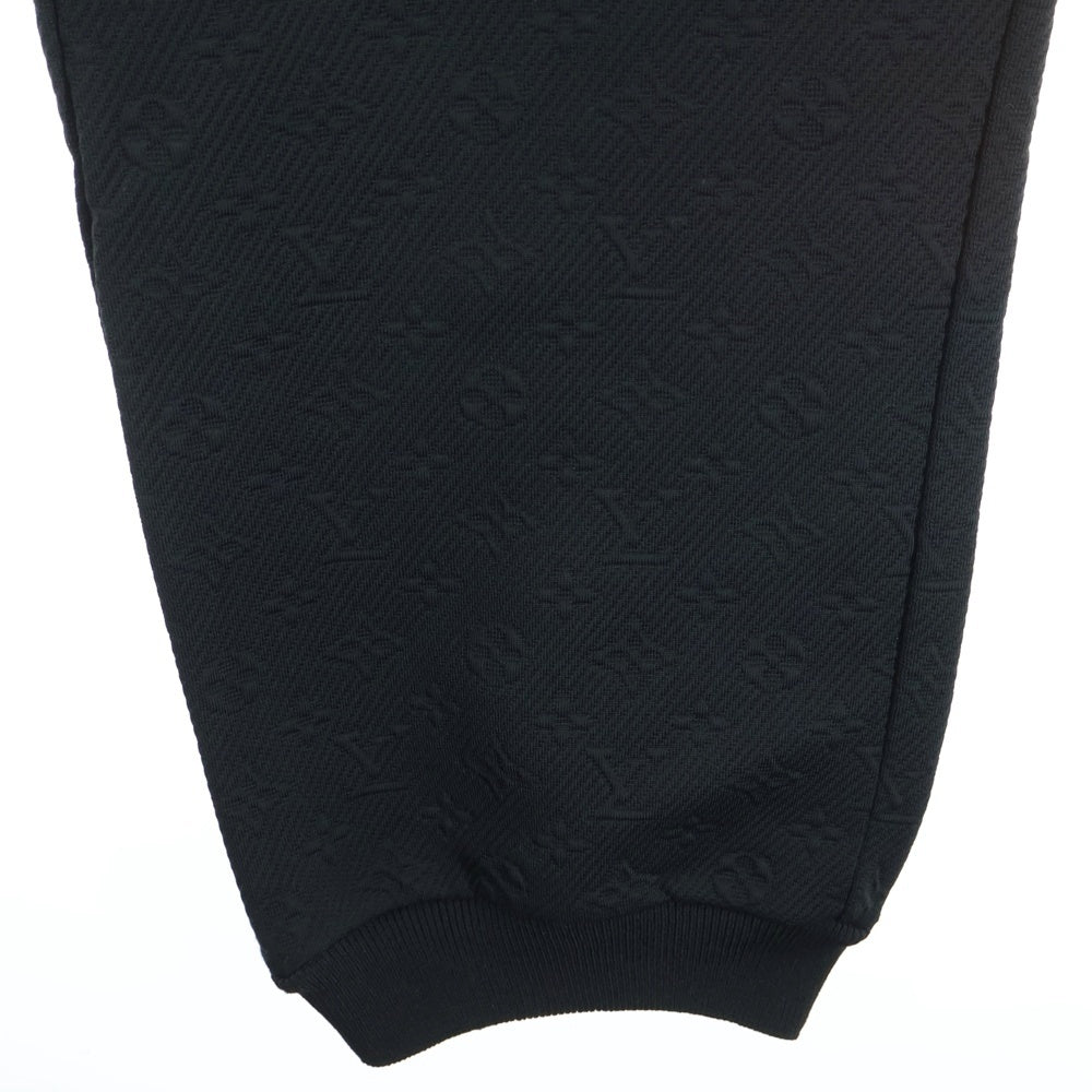 LOUIS VUITTON(ルイヴィトン) 22SS モノグラム エンボス ジョガー トラックパンツ ブラック RM221Q XHM HJY46W