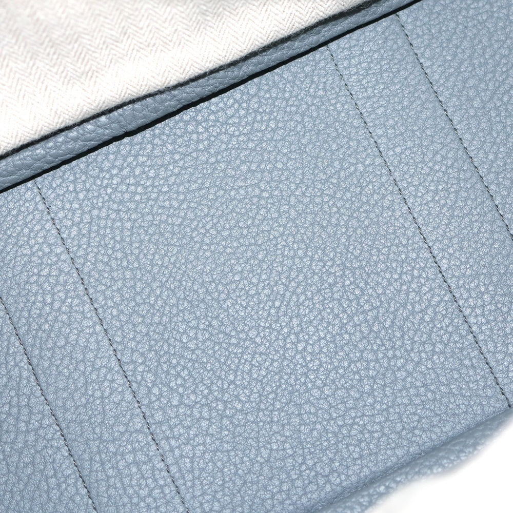 HERMES(エルメス) ガーデンパーティTPM ハンドバッグ グレー系 ネゴンダ シルバー金具 W刻印 レディース