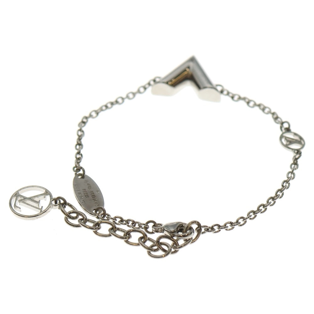 LOUIS VUITTON(ルイヴィトン) エセンシャルV ブレスレット シルバー チェーン M63198 レディース