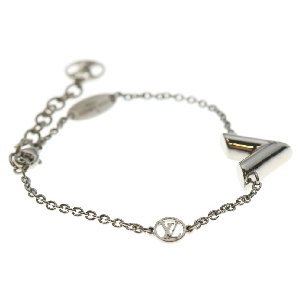 LOUIS VUITTON(ルイヴィトン) エセンシャルV ブレスレット シルバー チェーン M63198 レディース