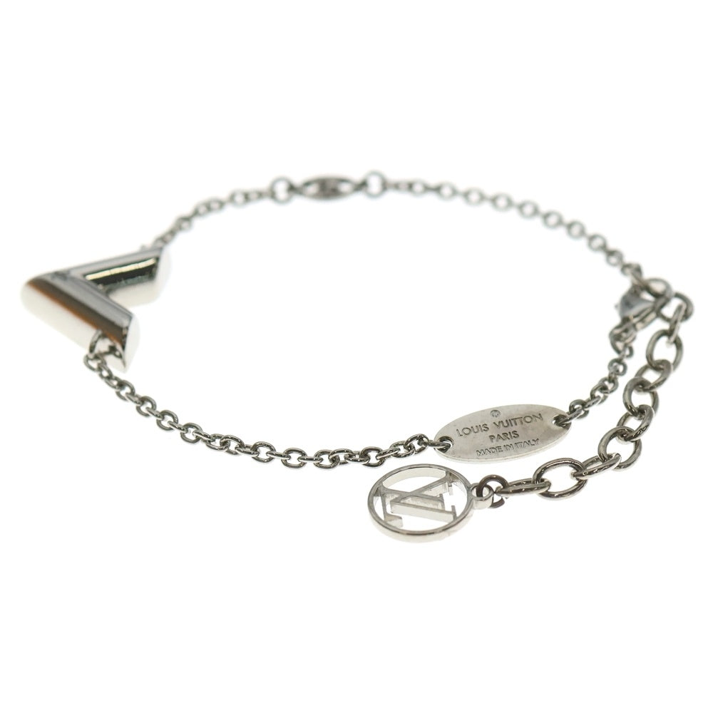 LOUIS VUITTON(ルイヴィトン) エセンシャルV ブレスレット シルバー チェーン M63198 レディース