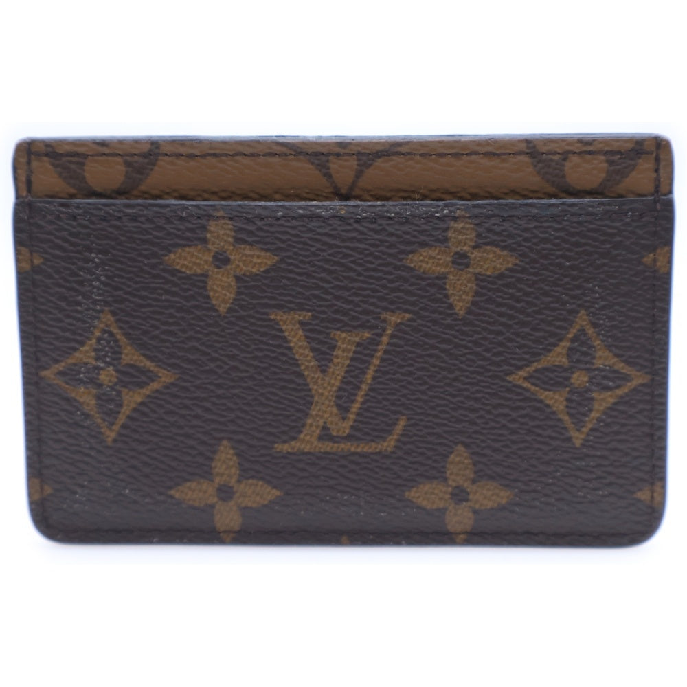 LOUIS VUITTON(ルイヴィトン) モノグラムリバース ポルトカルト サーンプル カードケース PVC ブラウン M69161 ICタイプ