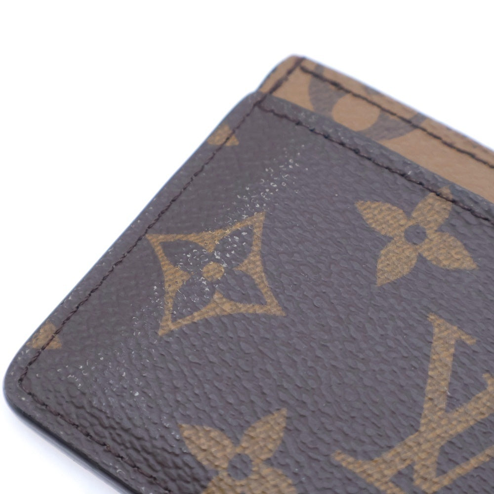 LOUIS VUITTON(ルイヴィトン) モノグラムリバース ポルトカルト サーンプル カードケース PVC ブラウン M69161 ICタイプ