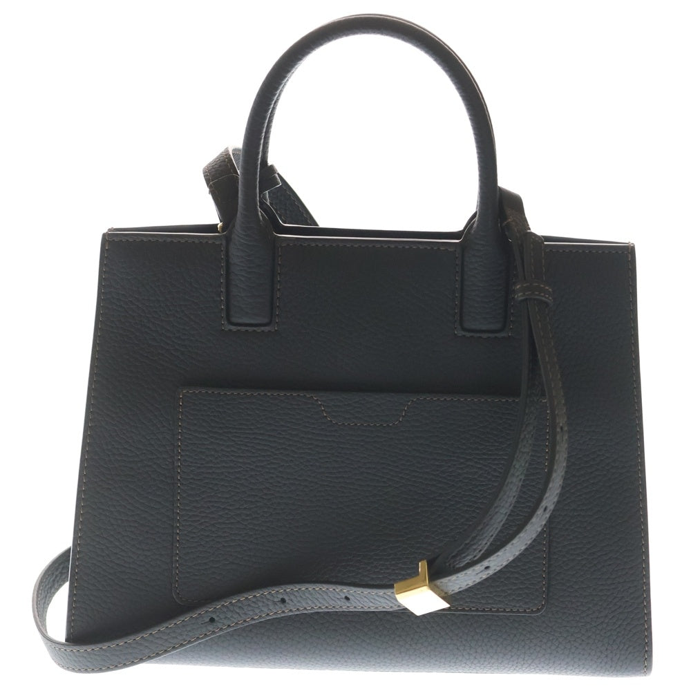 BURBERRY(バーバリー) フランシス ミニ 2WAYバッグ ショルダーバッグ トップハンドルバッグ ブラック レザー ゴールド金具 レディース