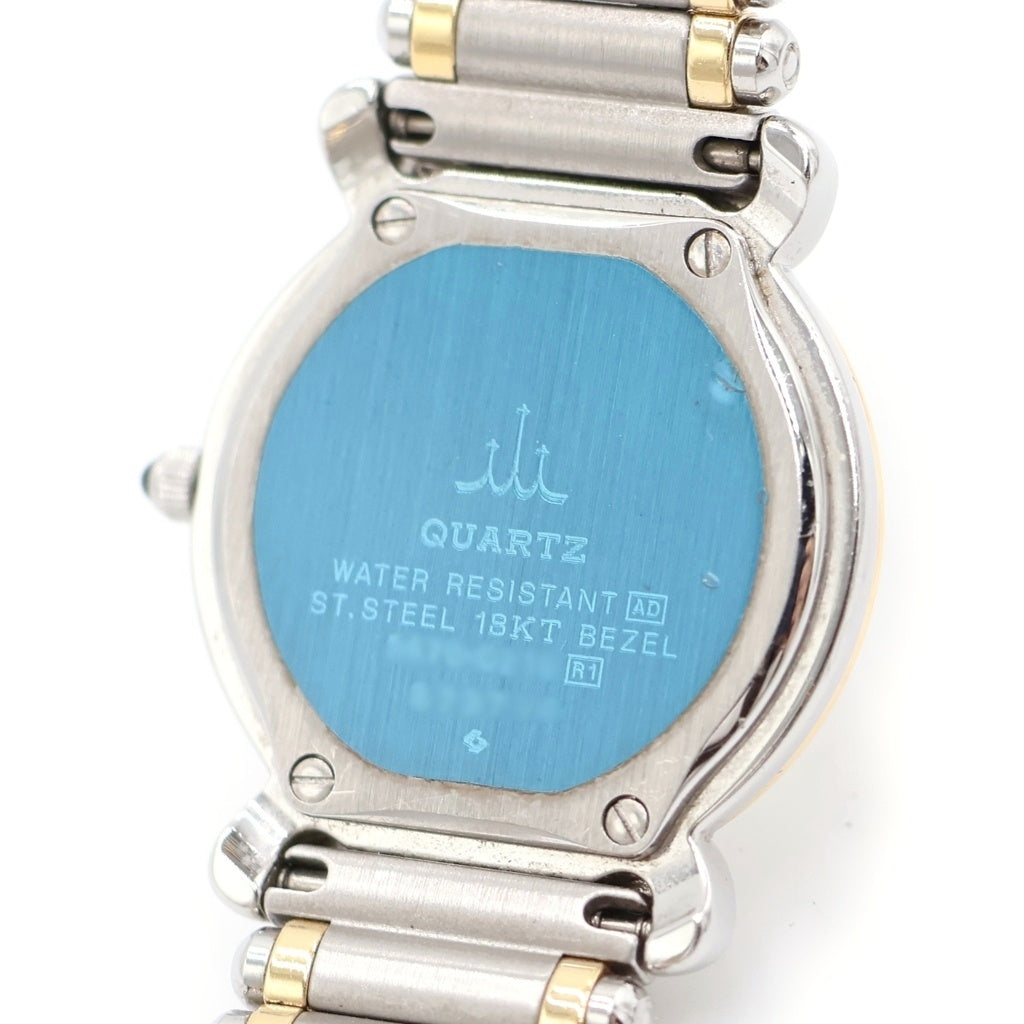 CREDOR(クレドール) リネアクルバ アイボリー文字盤 SS×18KT/QZ ステンレス クォーツ 電池式 腕時計 5A70-0500 レディース