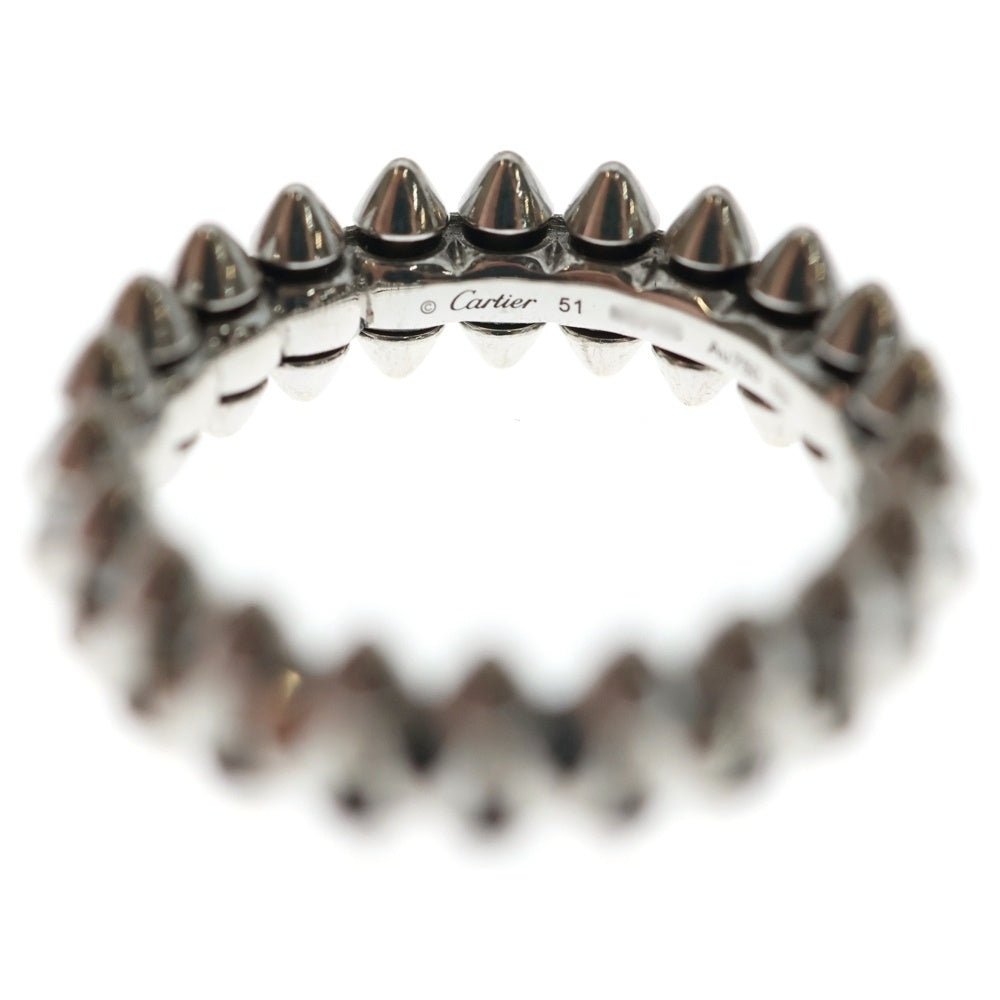 Cartier(カルティエ) クラッシュドゥカルティエ リング ホワイトゴールド Au750WG 51 指輪 ジュエリー レディース