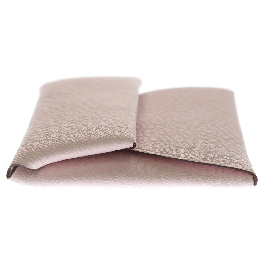 HERMES(エルメス) バスティア コインケース ローズダーリン シェーブル 小銭入れ W刻印 レディース