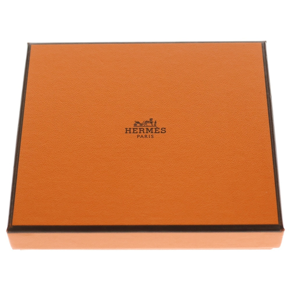 HERMES(エルメス) アザップシルクイン コンパクト アルドワー×ブルーブリュム エプソン シルバー金具 K刻印 レディース