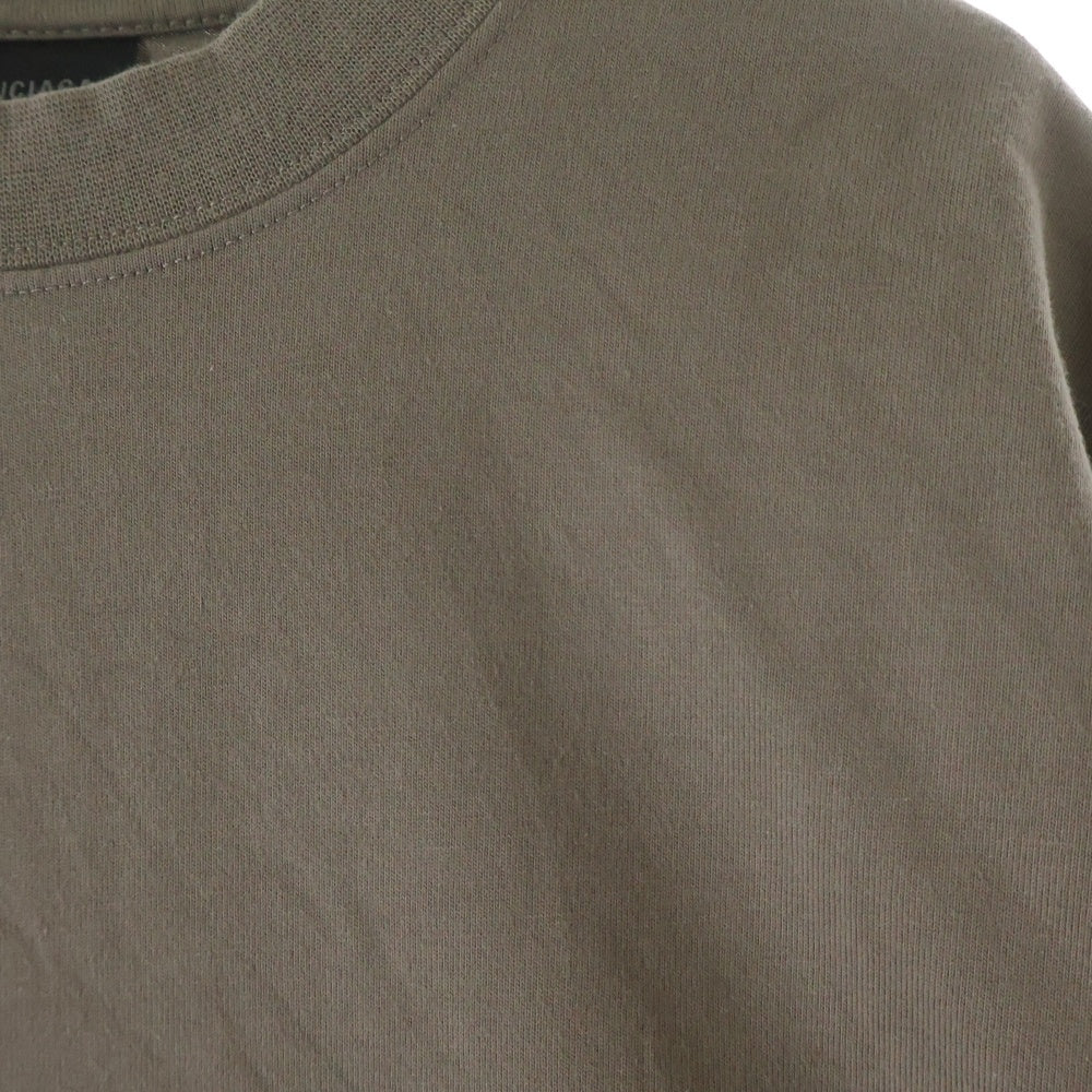 BALENCIAGA(バレンシアガ) × THE WORLD FOOD PROGRAMME コットン クルーネック 半袖Tシャツ カットソー ブラウン