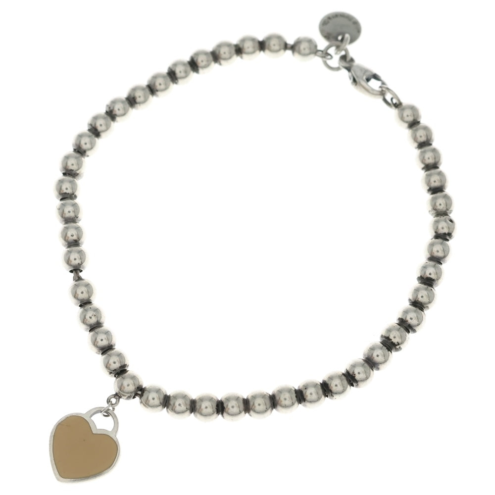 TIFFANY & Co.(ティファニー) リターントゥ ハート ボールチェーンブレスレット SV925 シルバー レディース