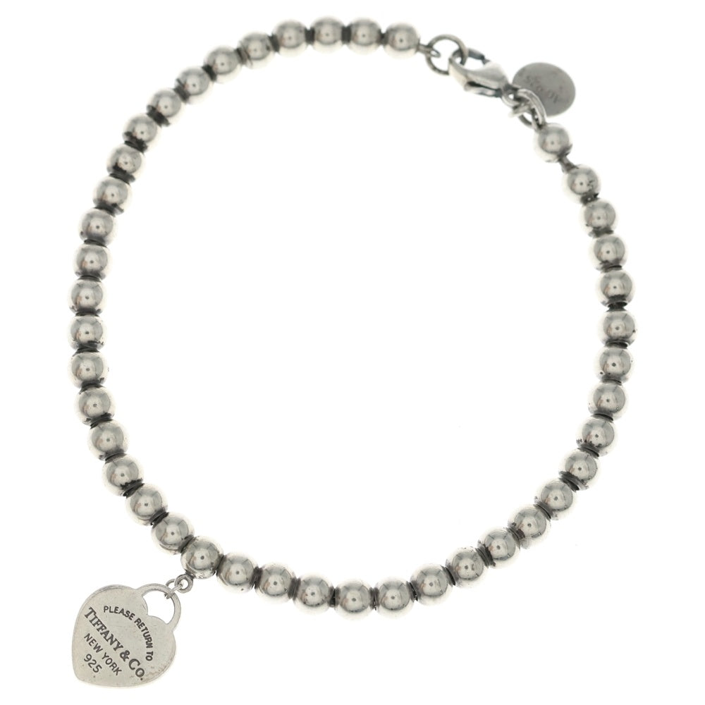 TIFFANY & Co.(ティファニー) リターントゥ ハート ボールチェーンブレスレット SV925 シルバー レディース