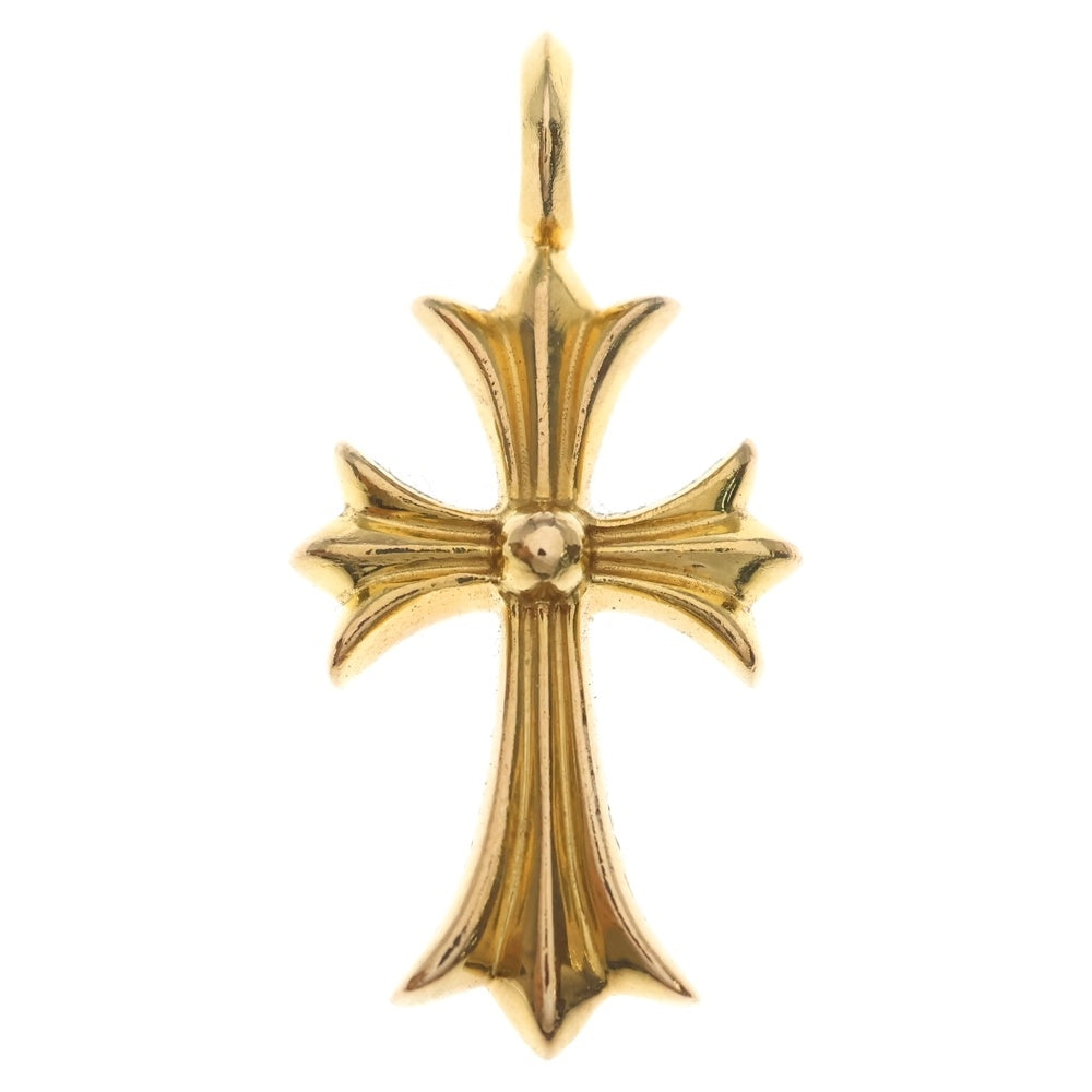 CHROME HEARTS(クロムハーツ) 22K TNY CRSF P/DIA タイニーファットクロス PAVEダイヤ ペンダントトップ ゴールドBCA033