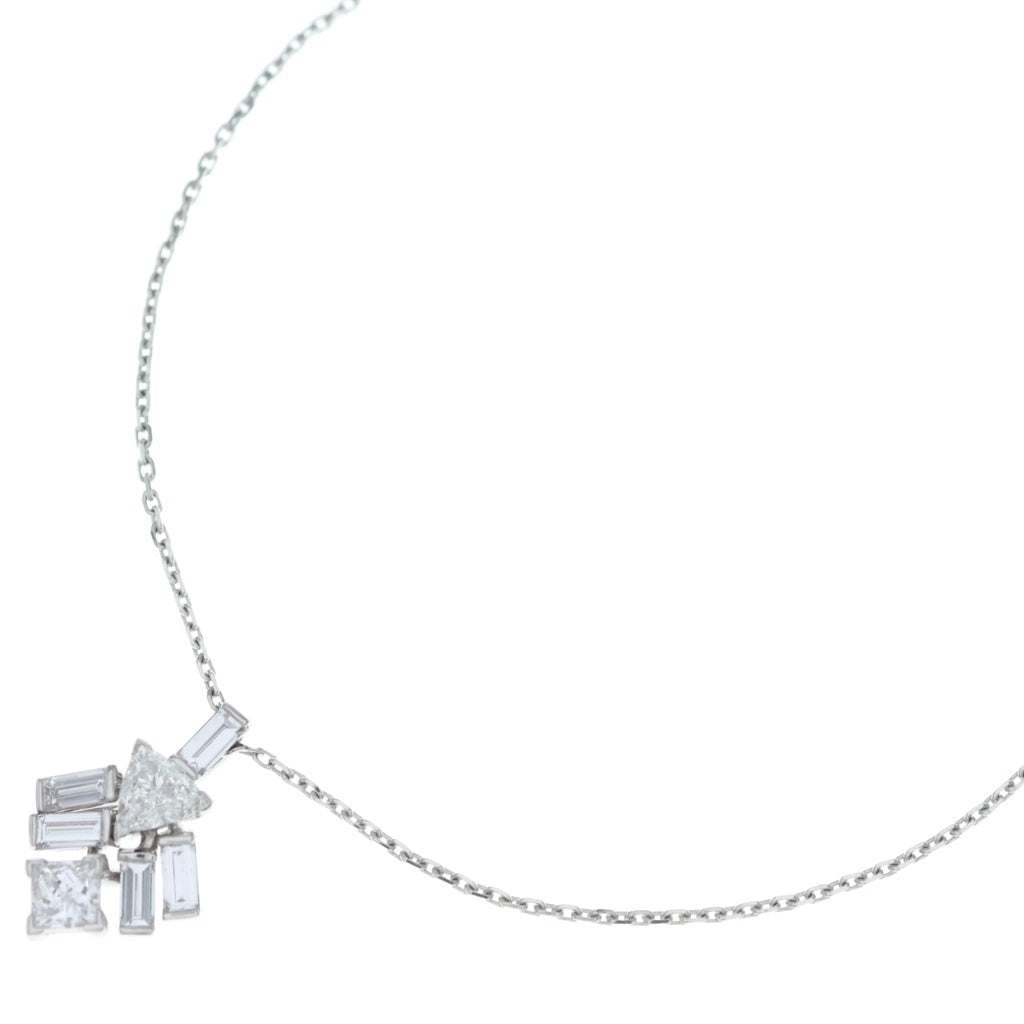 Cartier(カルティエ) リフレクション ドゥ カルティエ ダイヤネックレス ペンダント チェーン ホワイトゴールド Au750WG レディース