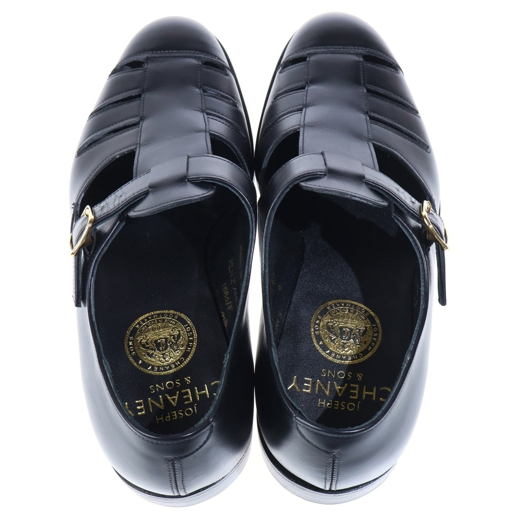 JOSEPH CHEANEY&SONS(ジョセフ チーニー アンドサンズ) グルカサンダル ブラック レザー
