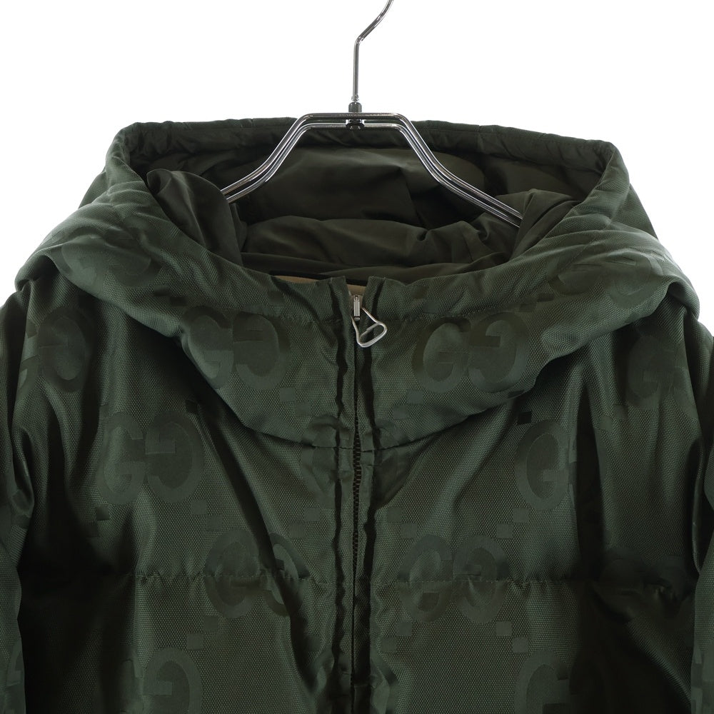 GUCCI(グッチ) ジャンボGG ダウンジャケット カーキ 698710 52