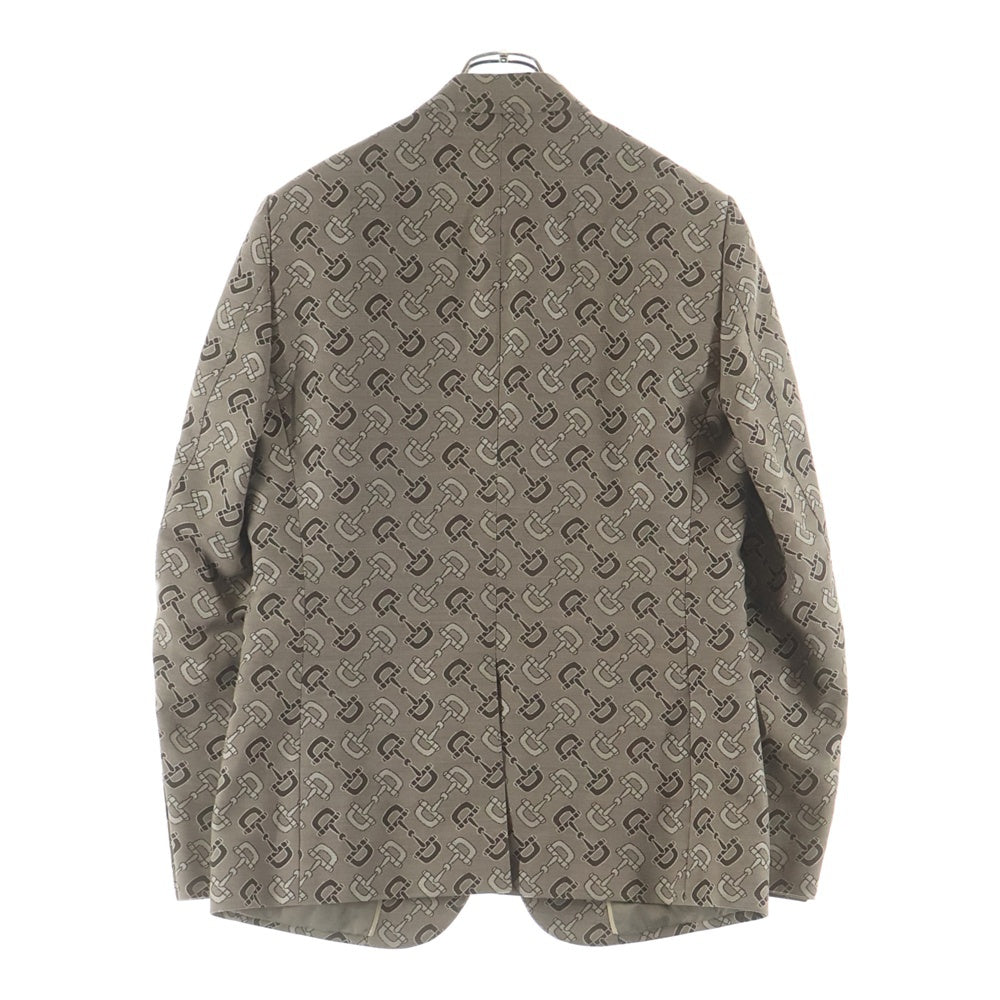 GUCCI(グッチ) マキシホースビット シングル セットアップスーツ ベージュ