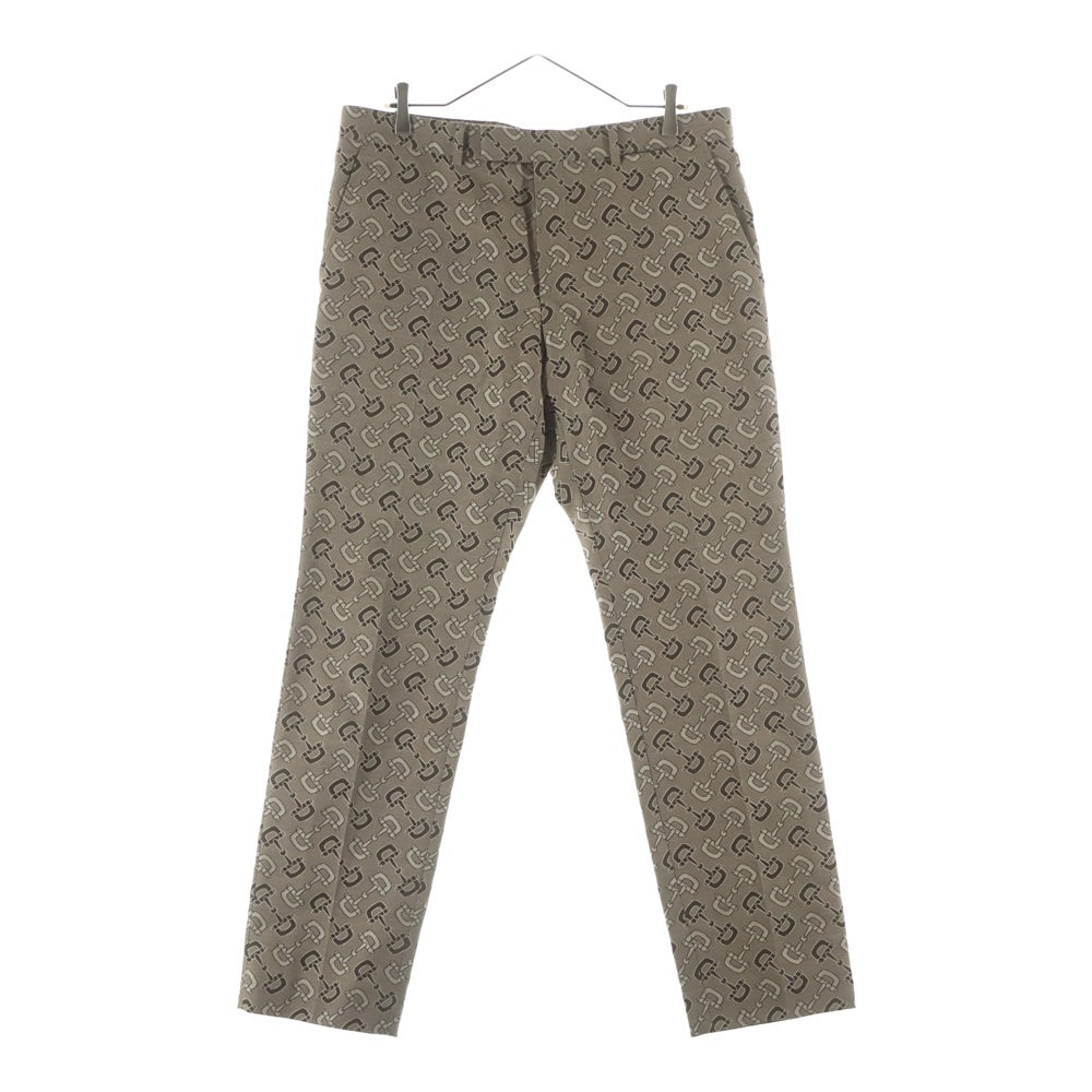 GUCCI(グッチ) マキシホースビット シングル セットアップスーツ ベージュ