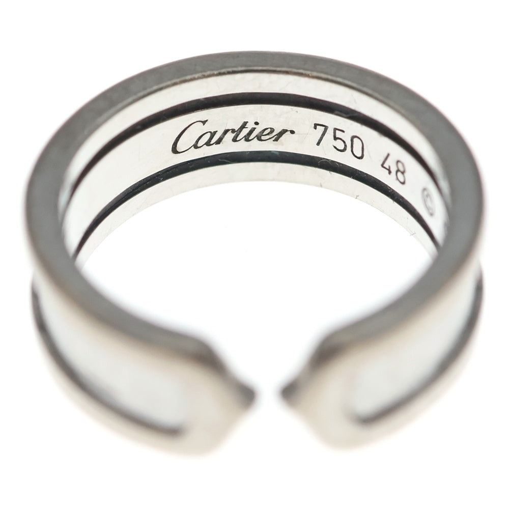 Cartier(カルティエ) C2 リング Au750 K18 WG ホワイトゴールド 指輪