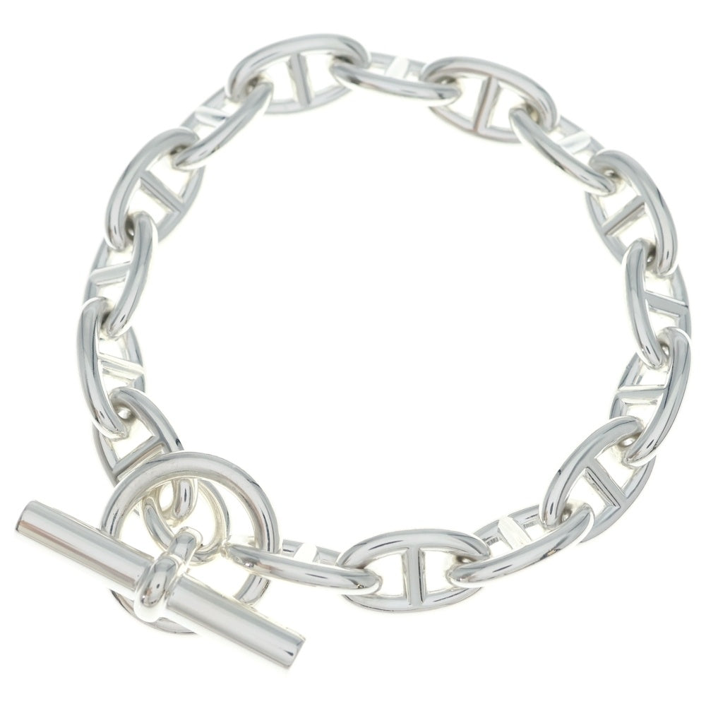 HERMES(エルメス) シェーヌダンクルGM ブレスレット 16コマ シルバー チェーン Ag925 84.8g