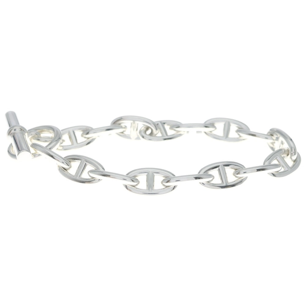 HERMES(エルメス) シェーヌダンクルGM ブレスレット 16コマ シルバー チェーン Ag925 84.8g