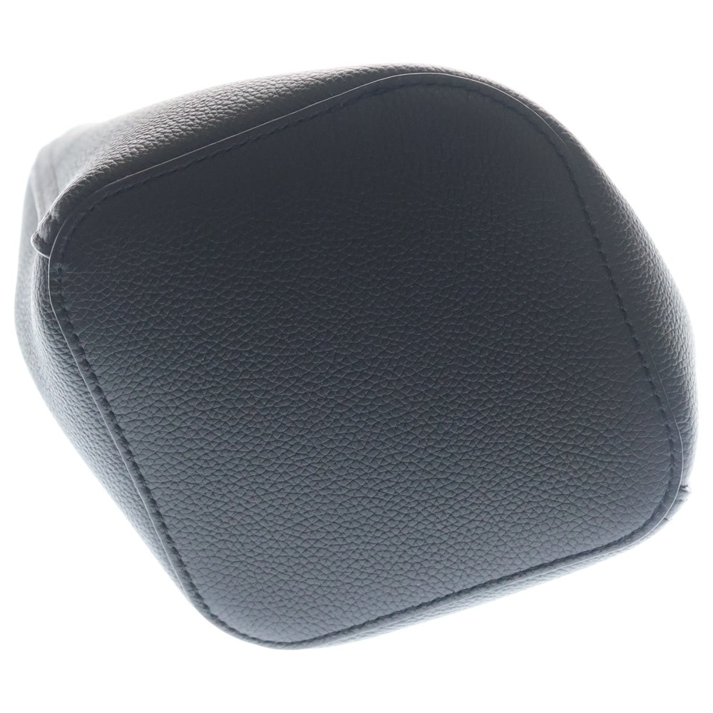 LOEWE(ロエベ) ぺブルバッグ ハンドバッグ ショルダーバッグ ブラック レザー AANBBBMX02 1100 シルバー金具 レディース