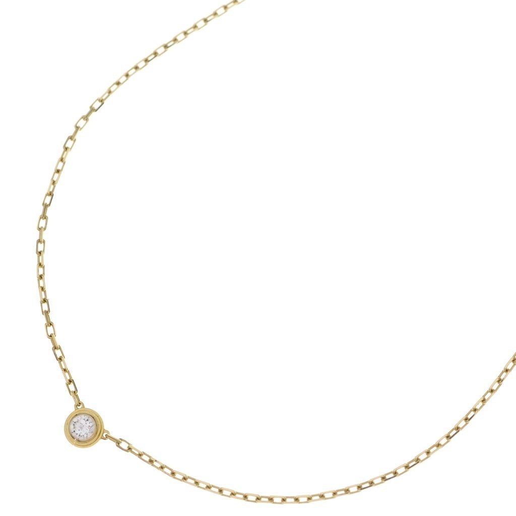 Cartier(カルティエ) ダムール SM 1Pダイヤ ネックレス ペンダント チェーン ゴールド 750YG