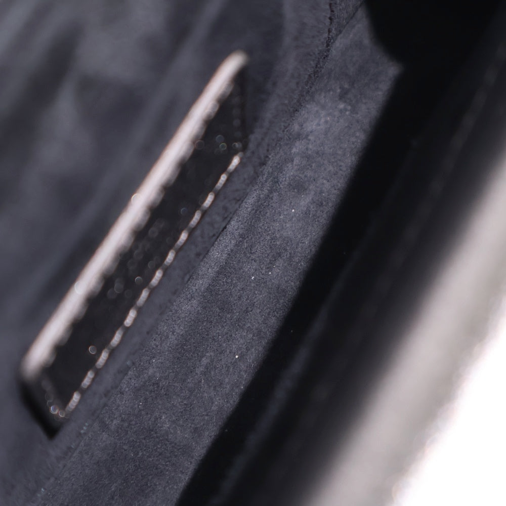 Christian Dior MONSIEUR(クリスチャンディオールムッシュ) ジョリートップハンドルバッグ 2WAYバッグ ショルダーバッグ ハンドバッグ ミニバッグ シルバー レザー レディース