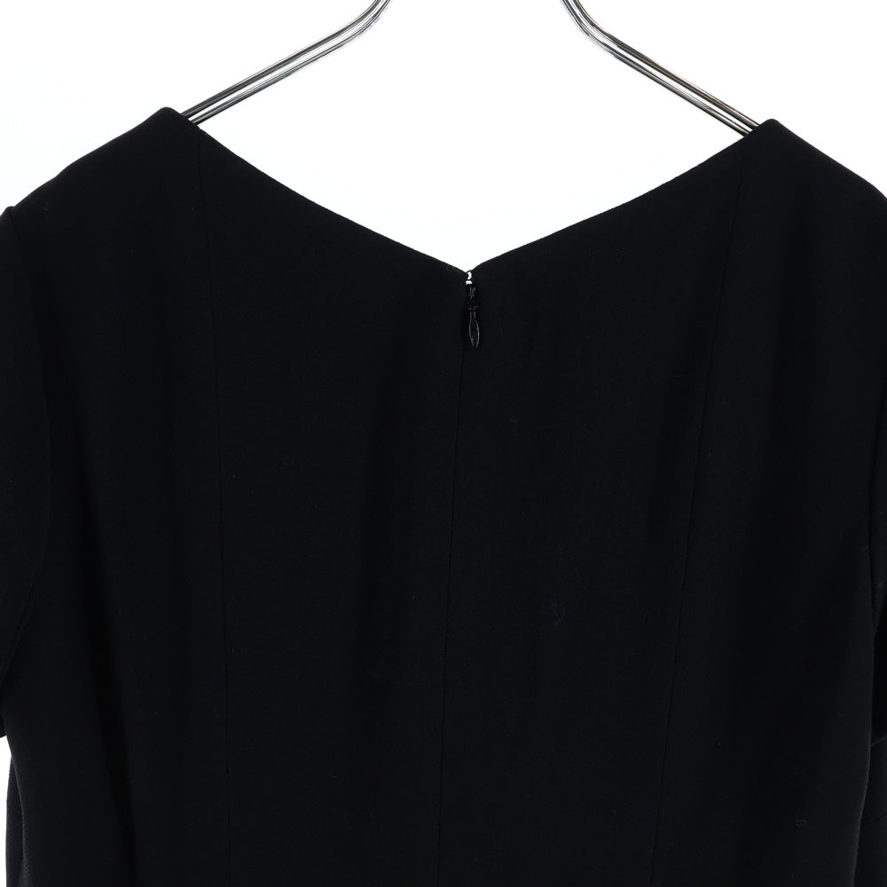 CHANEL(シャネル) ココボタン ひざ丈ワンピース ブラック ウール サイズ42 P06363V02954 レディース