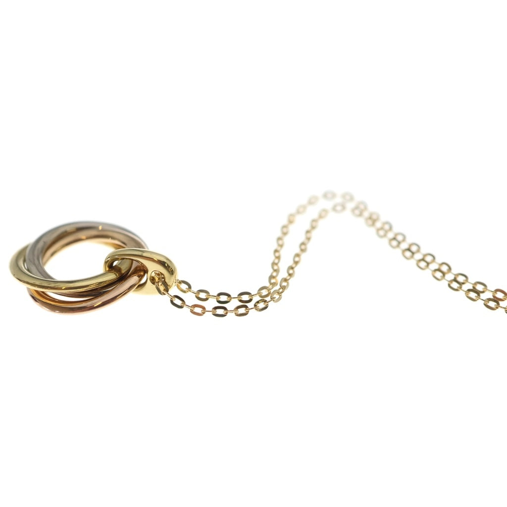 Cartier(カルティエ) トリニティ ペンダント スモール ネックレス K18YG/PG/WG イエロー/ピンク/ホワイトゴールド B7224817 レディース