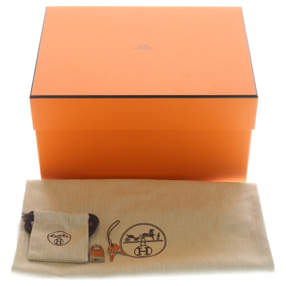 HERMES(エルメス) ピコタンロックPM トリヨンクレマンス ルージュピヴォワンヌ ハンドバッグ シルバー金具 レッド K刻印 レディース