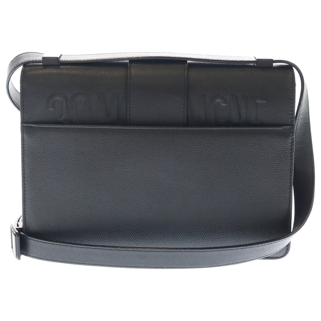 DIOR(ディオール) モンテーニュ30 ショルダーバッグ ブラック レザー ブラック金具 レディース