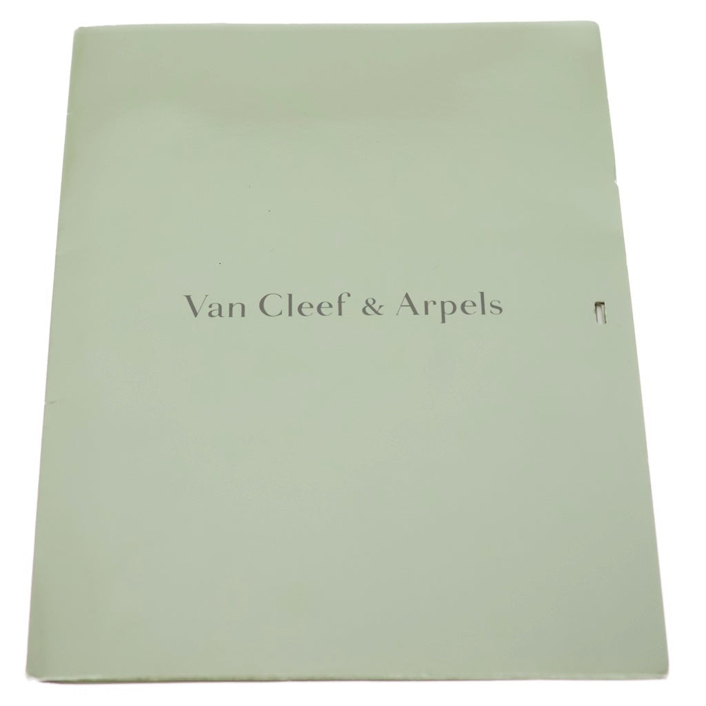 Van Cleef & Arpels(ヴァンクリーフアンドアーペル) アルハンブラ マザーオブパール ネックレス ペンダント チェーン ゴールド×ホワイト Au750YG レディース