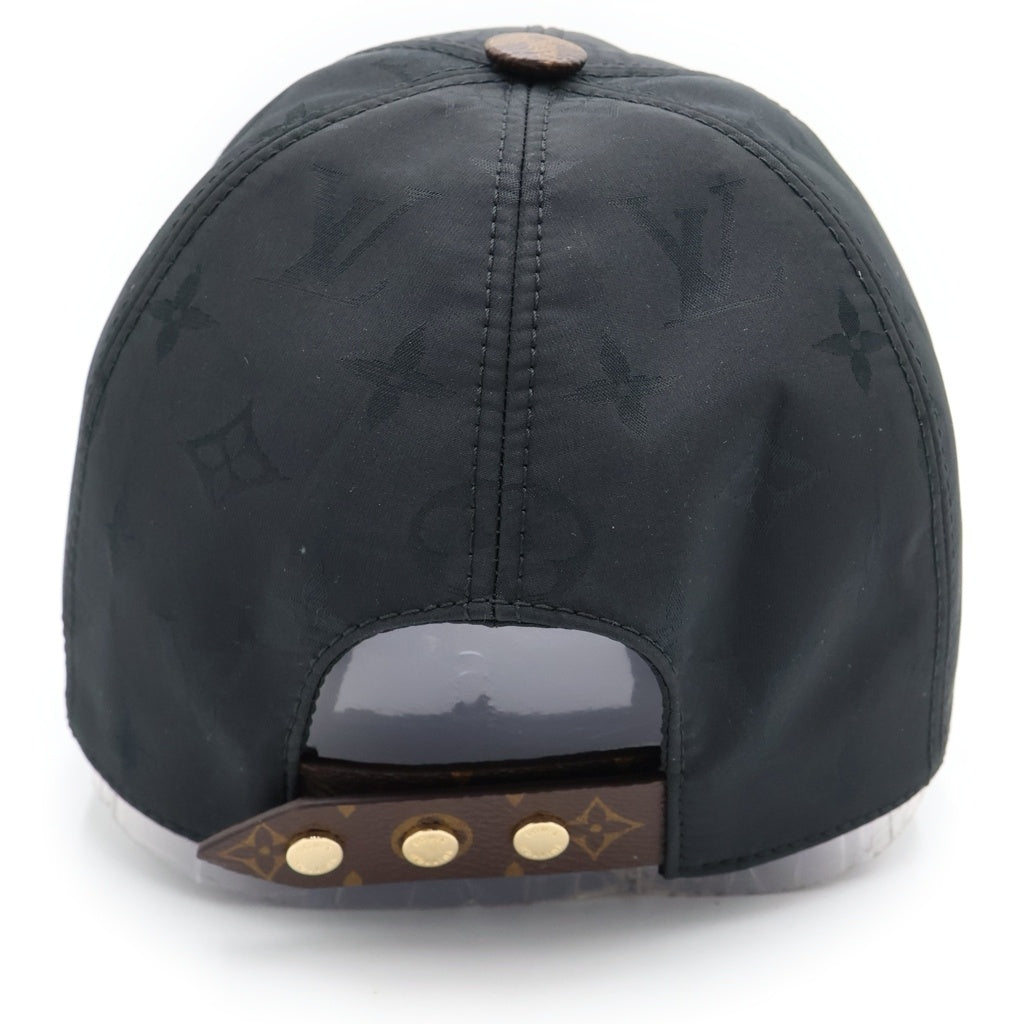 LOUIS VUITTON(ルイヴィトン) キャップ・LV ゲットレディー ノワール モノグラムキャンバス×レザー ブラック M76528