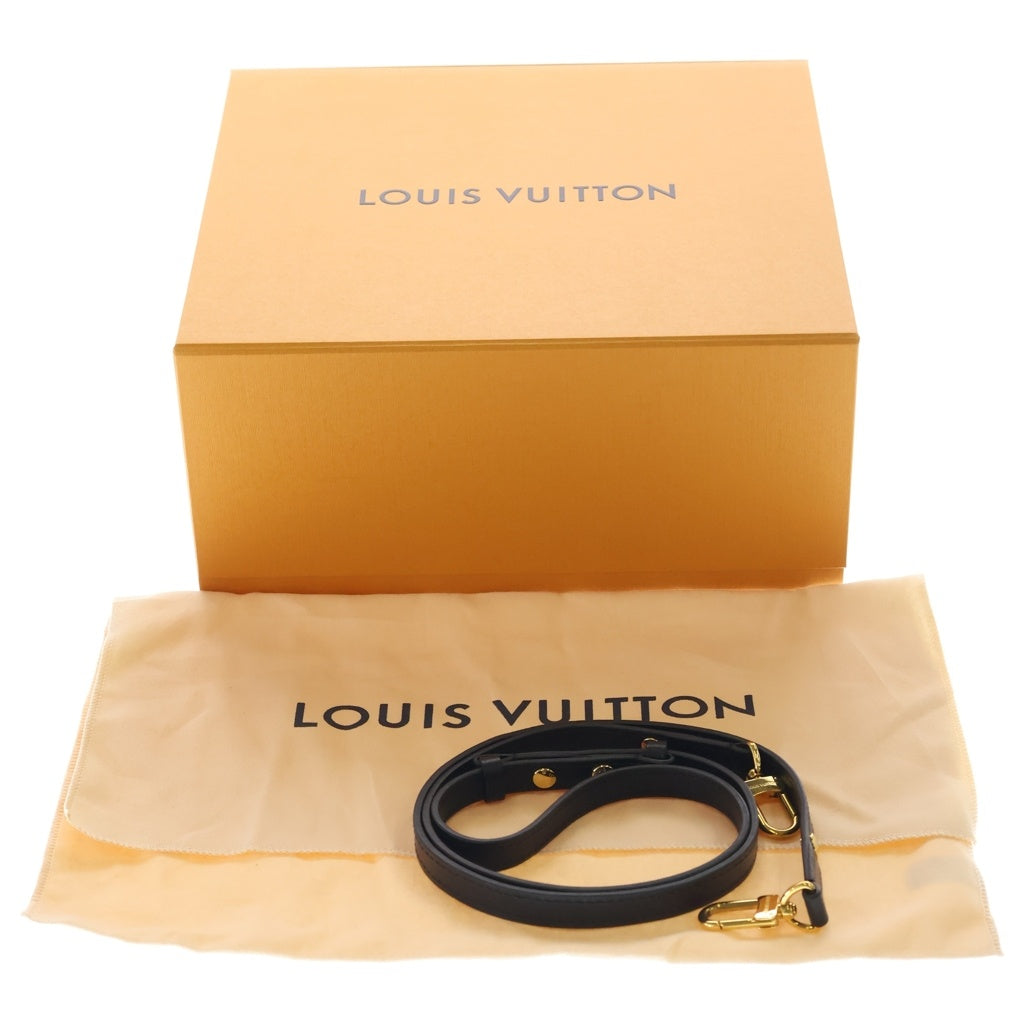 LOUIS VUITTON(ルイヴィトン) トリヨンモノグラム トランクメッセンジャーPM ショルダーバッグ ブラック レザー M57726 ブラック金具