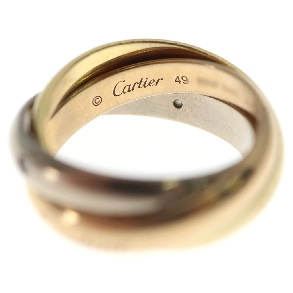 Cartier(カルティエ) モノグラム モンソー 2WAYバッグ ショルダーバッグ ハンドバッグ ブラウン ゴールド金具 レザー×PVC M51185 レディース