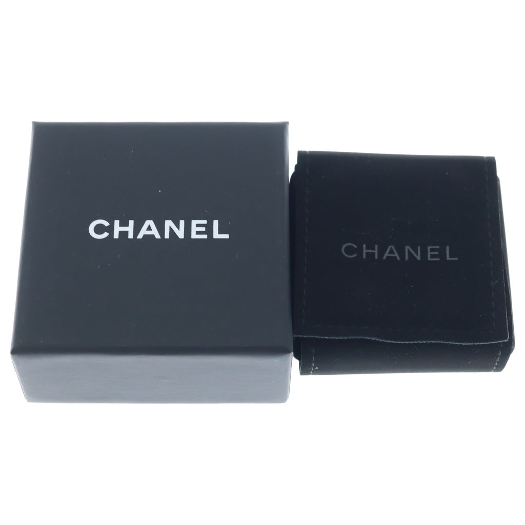 CHANEL(シャネル) ココマーク ラインストーン ピアス シルバー メタル B23A レディース