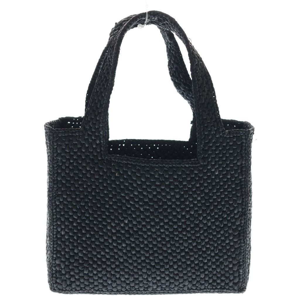 LOEWE(ロエベ) フォントトート スモール 2WAYバッグ ハンドバッグ ショルダーバッグ ブラック カゴバッグ ゴールド金具 レディース
