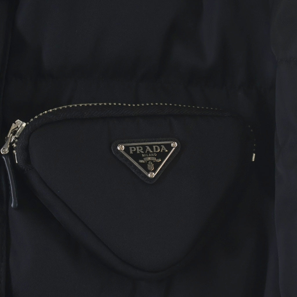 PRADA(プラダ) Re-Nylon ダウンジャケット ブラック ナイロン #38 29Y966 S212 1WQ8 レディース