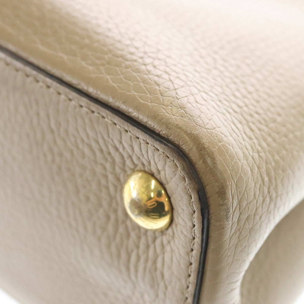 LOUIS VUITTON(ルイヴィトン) カプシーヌBB パルナセア 2WAY ショルダーバッグ ハンドバッグ M94634 ガレ ベージュ レディース