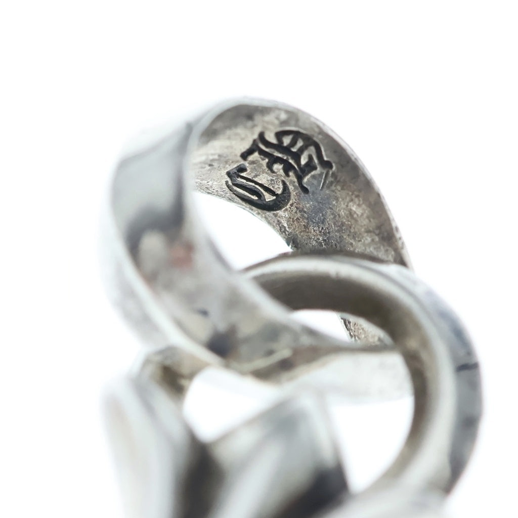 CHROME HEARTS(クロムハーツ) CH CRS SML W/BALE Wベイル スモールCHクロス ペンダントトップ シルバー BCA218