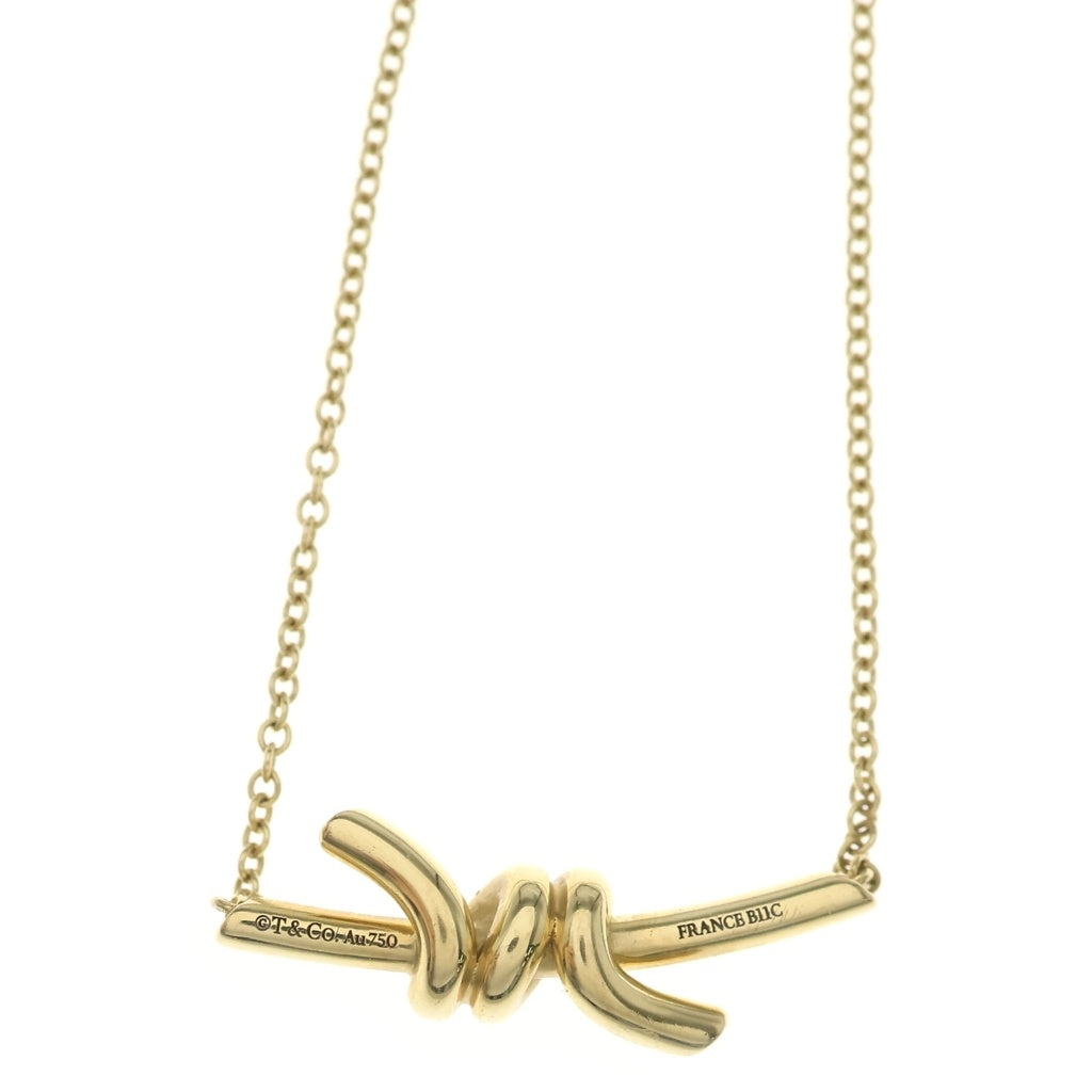 TIFFANY & Co.(ティファニー) ノット ネックレス ペンダント チェーン