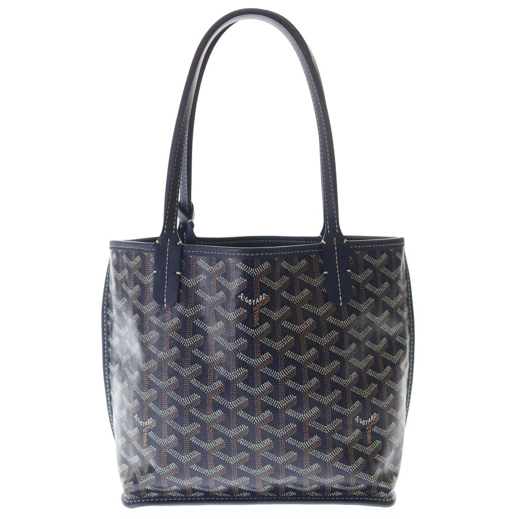 GOYARD(ゴヤール) サンルイ ジュニア ミニトートバッグ ハンドバッグ ネイビー ブルー レディース