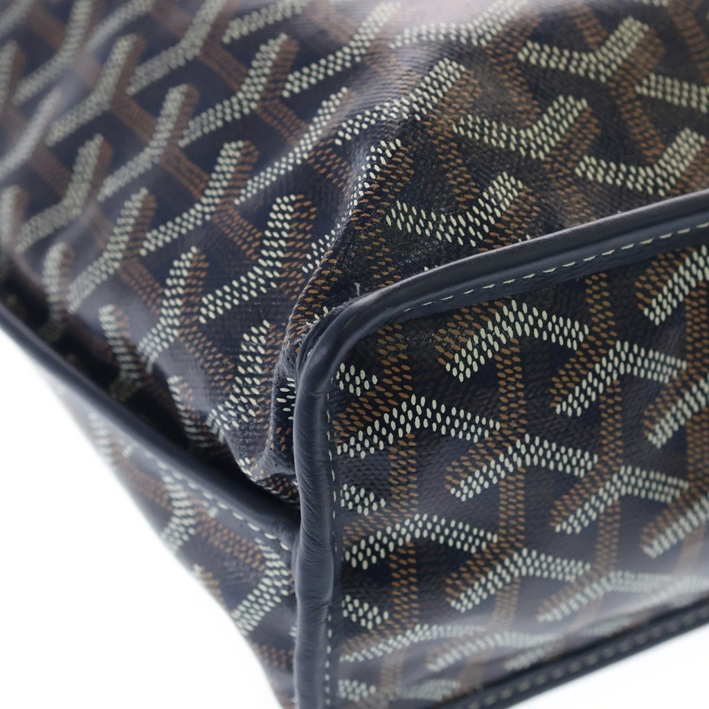 GOYARD(ゴヤール) サンルイ ジュニア ミニトートバッグ ハンドバッグ ネイビー ブルー レディース