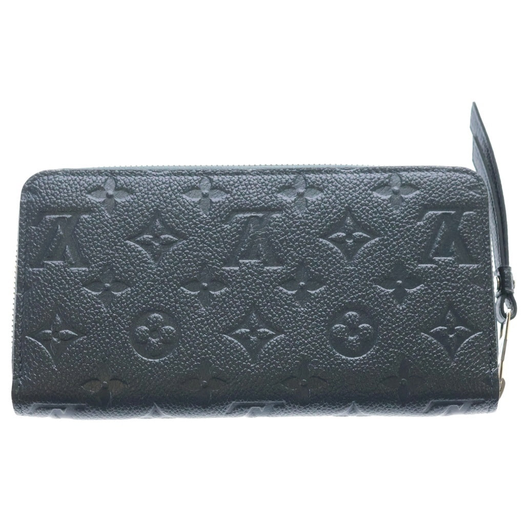 LOUIS VUITTON(ルイヴィトン) モノグラムアンプラント ジッピーウォレット ロングウォレット 長財布 カードケース ブルーメタリック レザー M80958 シルバー金具